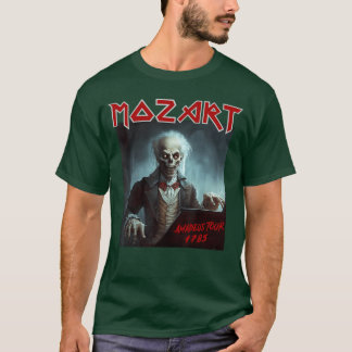 Mozart Funny HeavyMetal s Vintage Sarcastic Music T-Shirt