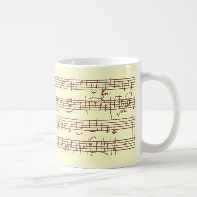 Mozart Gavotte - Mug #1 (Right)