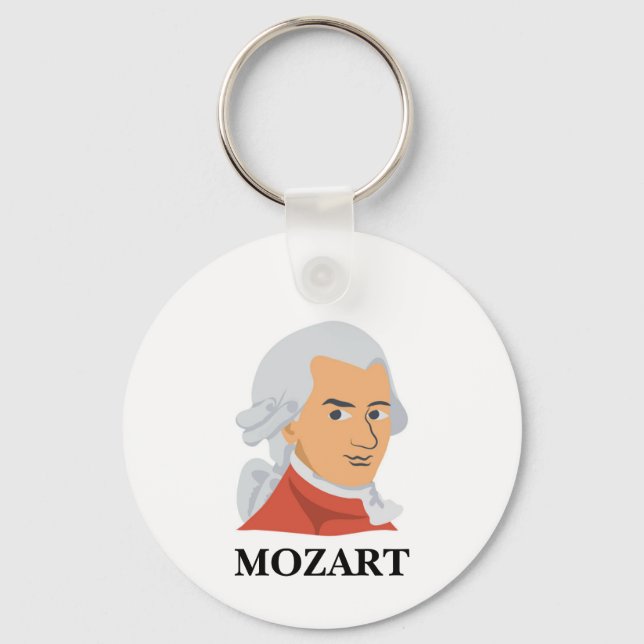 Mozart keychain (Front)