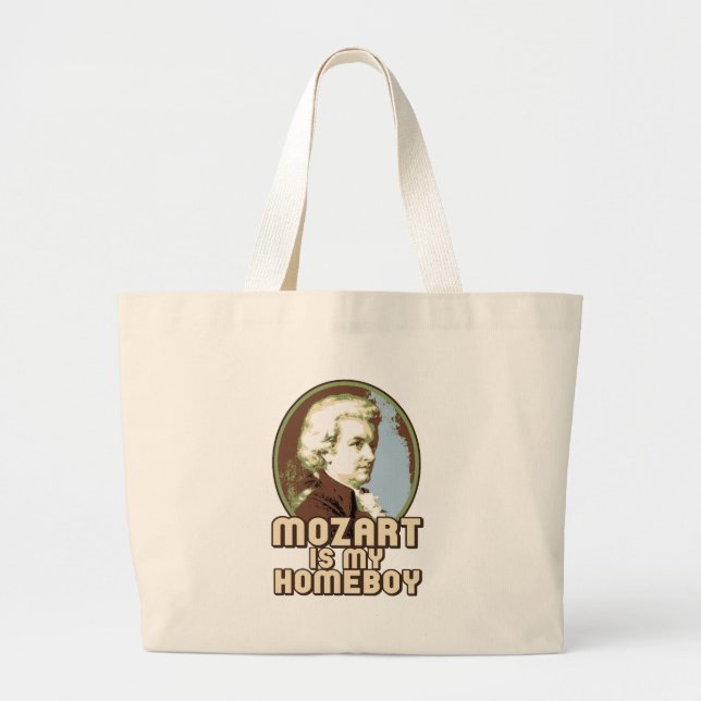 Mozart Large Tote Bag (Front)