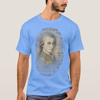 Mozart  Mozart Portrait Classical Music Lover Gift T-Shirt