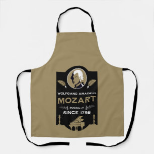 Mozart Music Lover Gift Apron