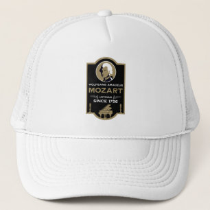 Mozart Music Lover Gift Trucker Hat
