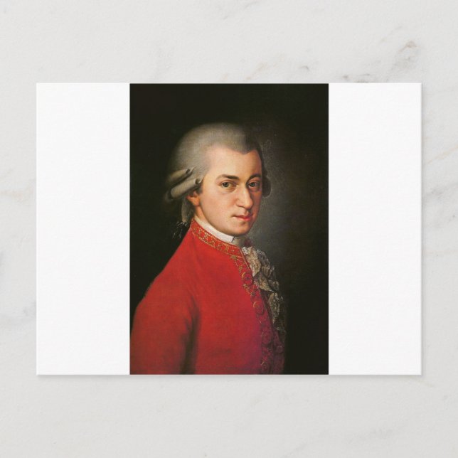 mozart postcard (Front)