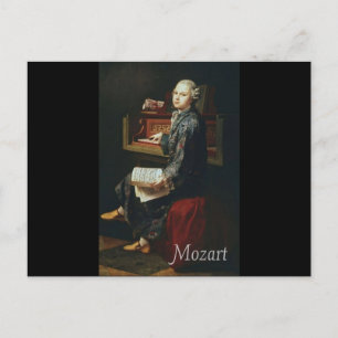 Mozart Postcard