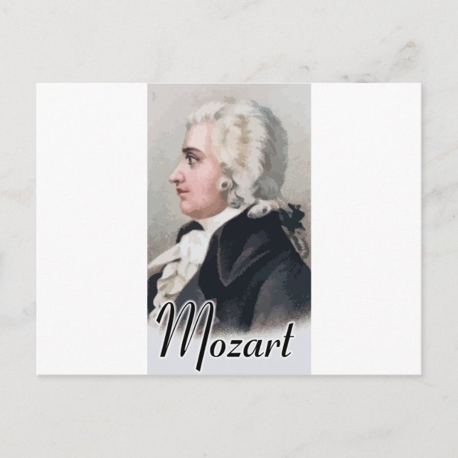 Mozart Postcard (Front)