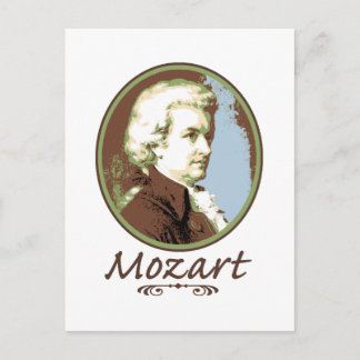Mozart Postcard