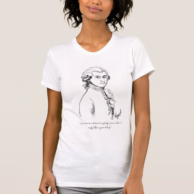 Mozart T-Shirt (Front)
