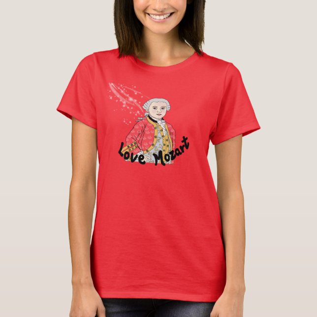 Mozart T-Shirt (Front)