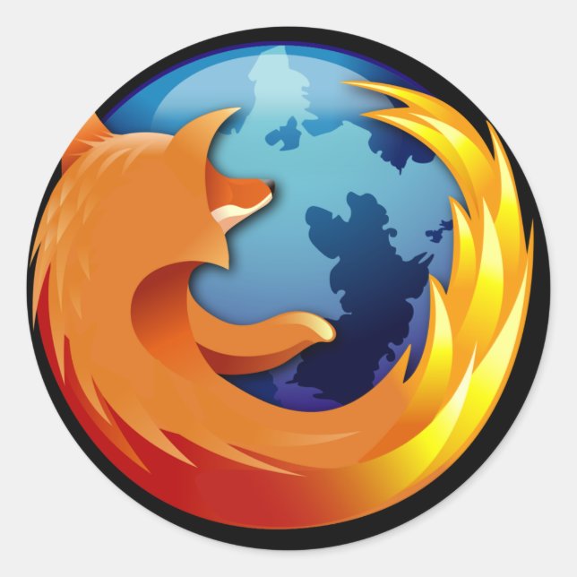 Mozilla Sticker (Front)