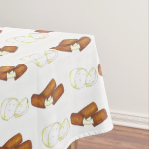 Mozzarella Cheese Sticks Bar Pub Fried Junk Food  Tablecloth