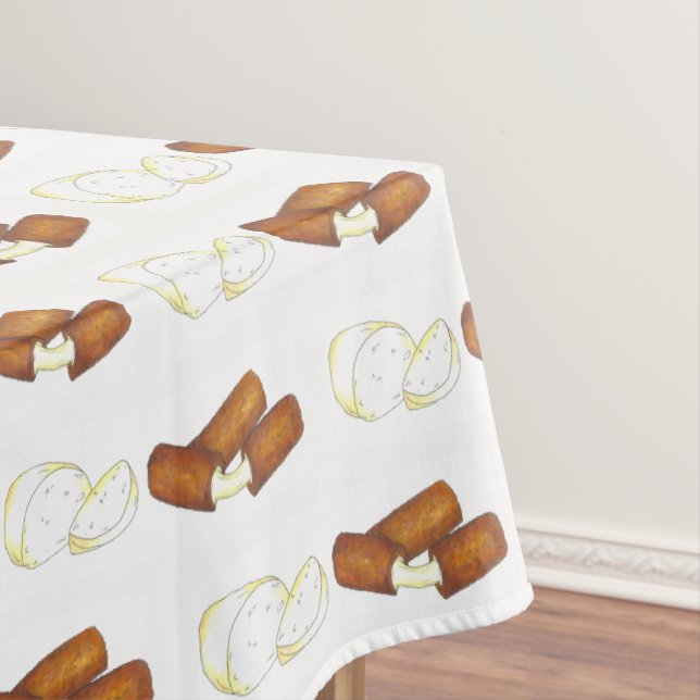 Mozzarella Cheese Sticks Bar Pub Fried Junk Food  Tablecloth (In Situ)
