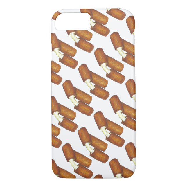 Mozzarella Cheese Sticks Junk Food Foodie Print Case-Mate iPhone Case (Back)