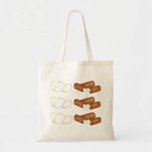 Mozzarella Cheese Sticks Junk Food Tote Bag