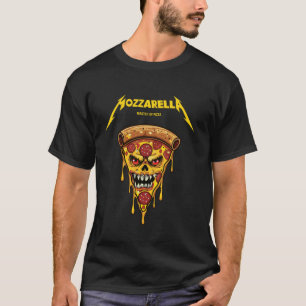 Mozzarella Masters of Pizza Foodie Chef, Baker, Co T-Shirt