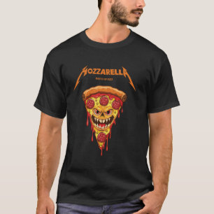 Mozzarella Masters of Pizza Foodie Chef, Baker, Co T-Shirt