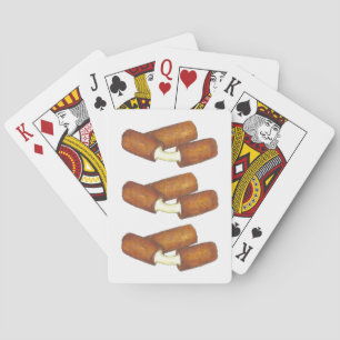 Mozzarella Stick Sticks Cheese Junk Food Cards