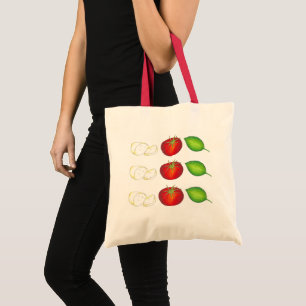 Mozzarella Tomato Basil Italian Food Caprese Salad Tote Bag