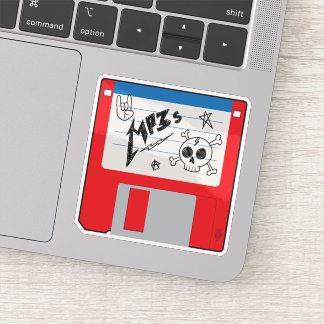 MP3 Music Retro Floppy Disk