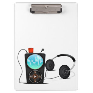 MP3 Player Clipboard