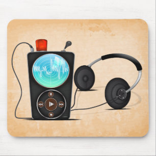 MP3 Player Mouse Mat
