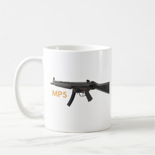 MP5 Submachine Gun Coffee Mug