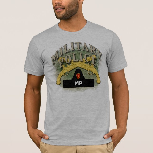 MP 25th Inf Div T-Shirt (Front)