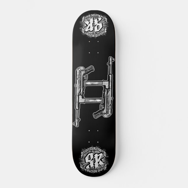MP 40 8 1/8" Skateboard (Front)