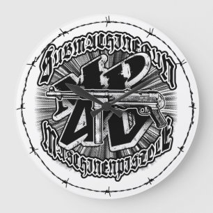 MP 40 Round (Large) Acrylic Wall Clock