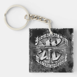 MP 40 Square (double-sided) Acrylic Keychain