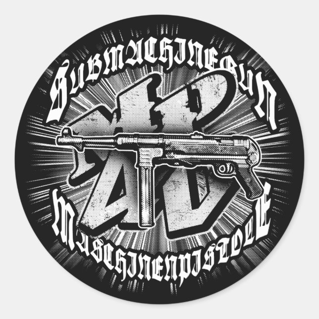 MP 40  Sticker (Front)