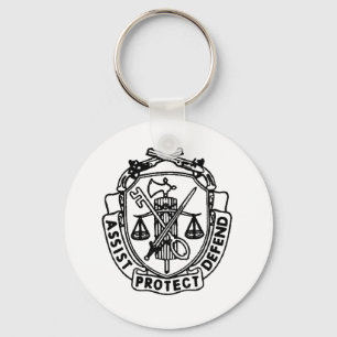mp crest key ring