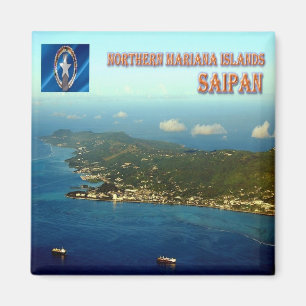 MP - Northern Mariana Islands - Saipan Magnet