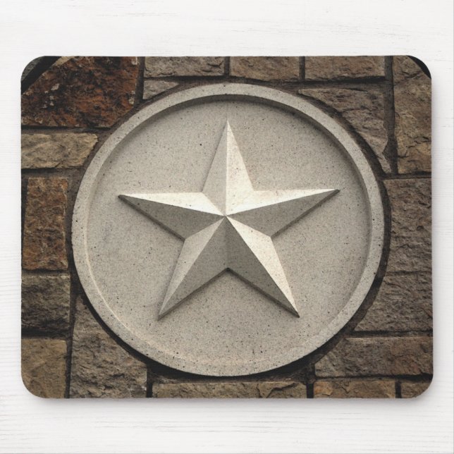 MP Texas Star of Stone Mouse Mat (Front)