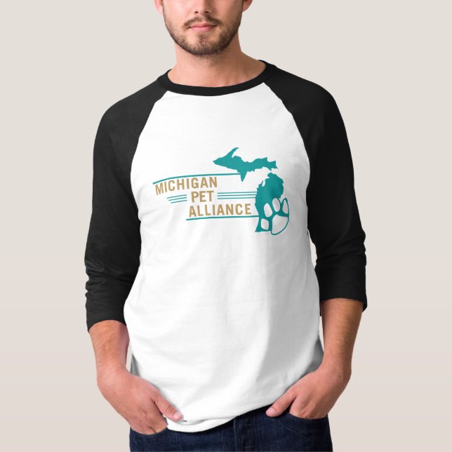 MPA 3/4 Sleeve Raglan T-Shirt (Front)