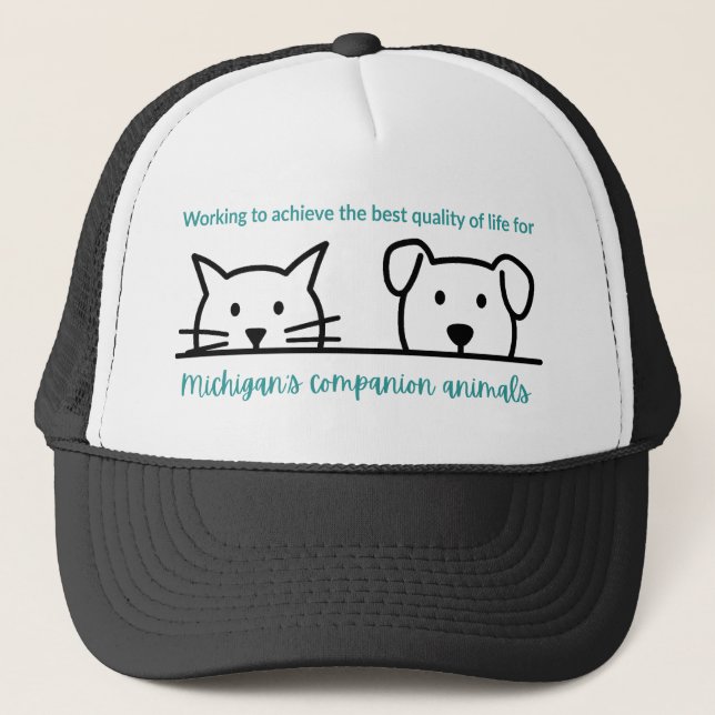 MPA Companion Animals Ballcap Trucker Hat (Front)
