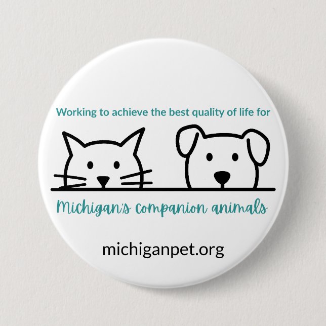 MPA Companion Animals Button (Front)