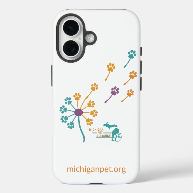 MPA Dandelion Paw Prints Phone Cases (Back)