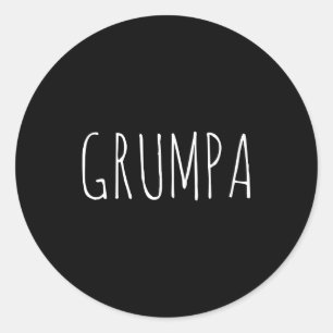 Mpa Funny Novelty For Mpy Grandpa Graphic Classic Round Sticker