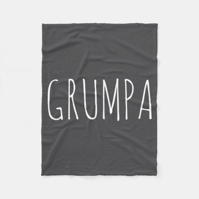 Mpa Funny Novelty For Mpy Grandpa Graphic  Fleece Blanket (Front)