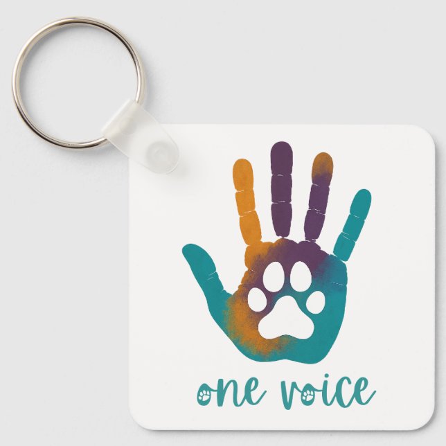 MPA One Voice Keychain (Front)