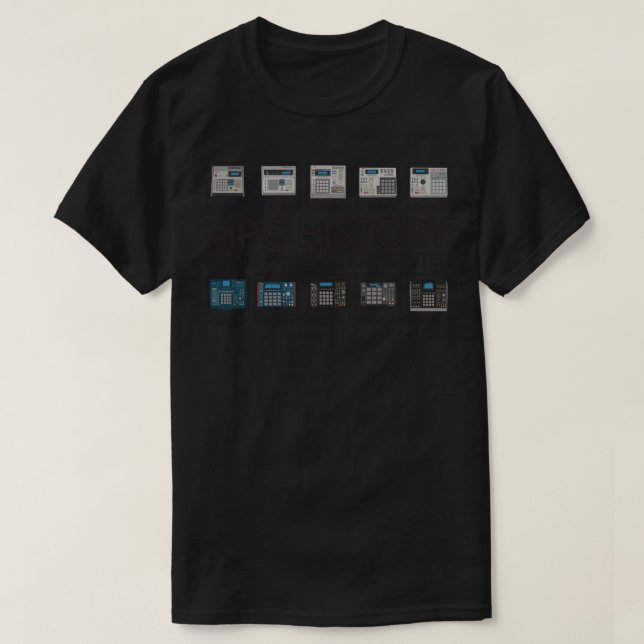 MPC History Sticker T-Shirt (Design Front)
