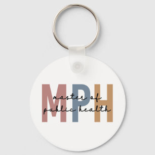 MPH Master of Public Health Graduation Key Ring