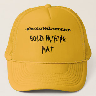 MPM/ABD- "GOLD MINING HAT" TRUCKER HAT