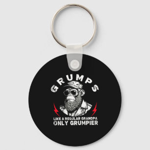 Mps Like A Regular Grandpa Only Mer Monkey (on Bac Key Ring