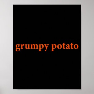 Mpy Tato Funny Thanksgiving Matching Couples Humor Poster