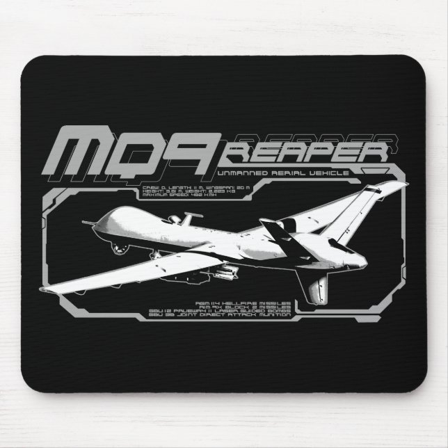 MQ-9 Reaper Mouse Mat (Front)