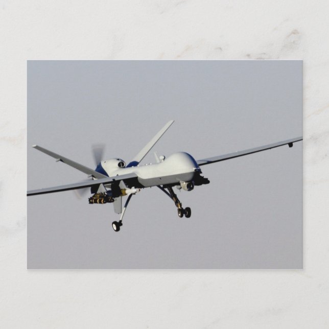 MQ-9 Reaper Postcard (Front)