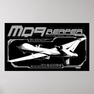 MQ-9 Reaper Poster