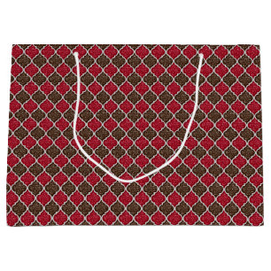 MQF Sequins-Chocolate-Cherry-GIFT BAG L